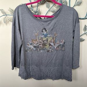 Disney Lauren Conrad Snow White & 7 Dwarves Top Small
